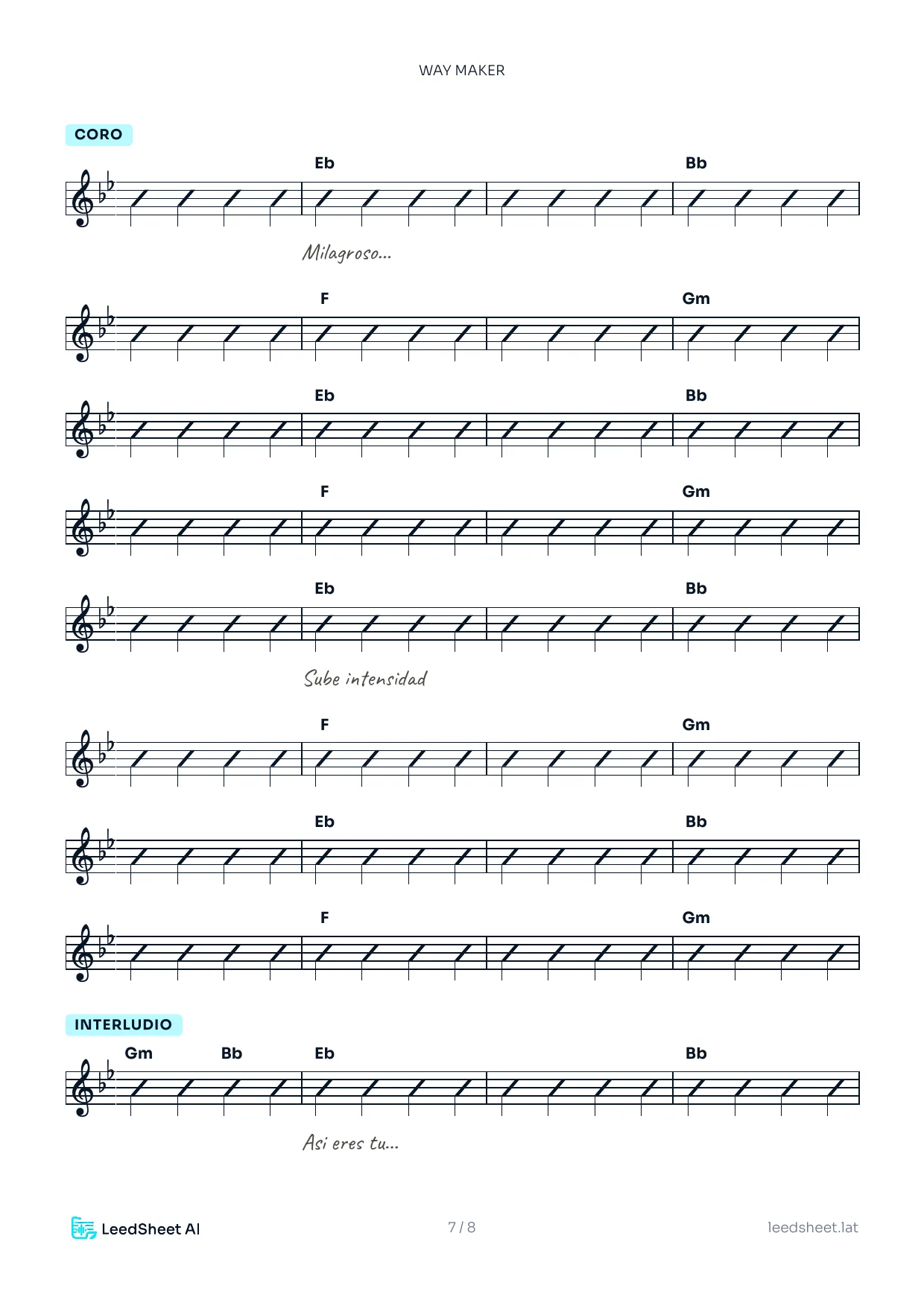 Way Maker — PDF preview 7/8